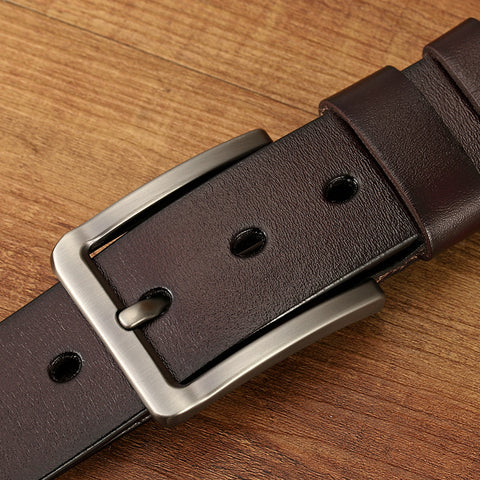 *Product Name*: Men Casual Leather Belt with Pin Buckle Black large size