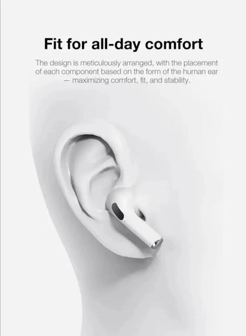 Wireless Airpods with Noise Cancellation & Smart Touch