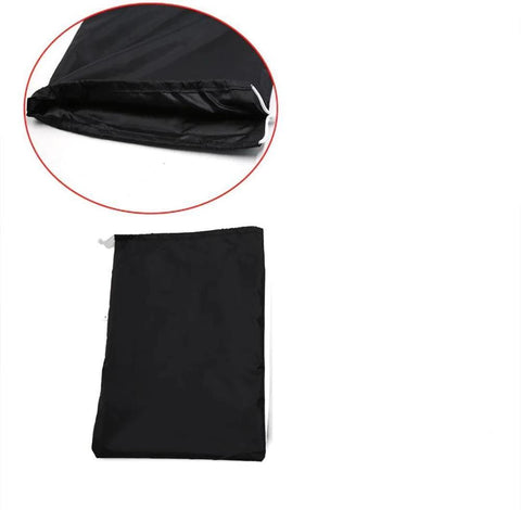 Waterproof Bike Cover Black 70CC Parachute Fabric