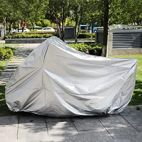 70 cc Premium Quality Motorbike Parachute Cover Black Waterproof