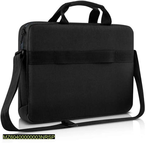 15-inch Laptop Bag Black Geometric Nylon 15"