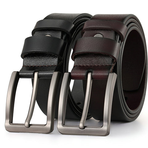 *Product Name*: Men Casual Leather Belt with Pin Buckle Black large size
