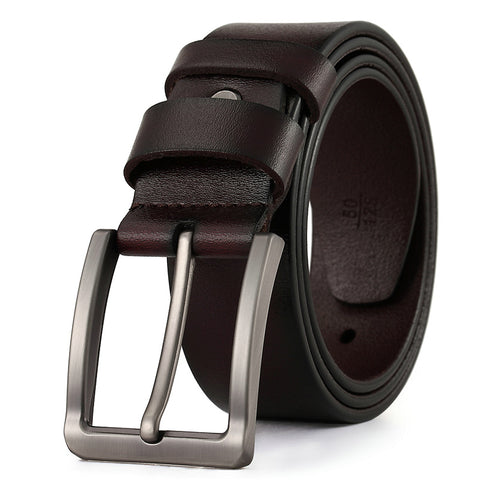 *Product Name*: Men Casual Leather Belt with Pin Buckle Black large size