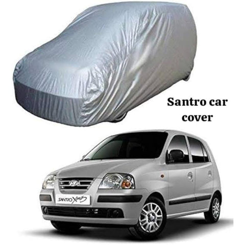 Hyundai Santro Car Cover Waterproof Black 100%