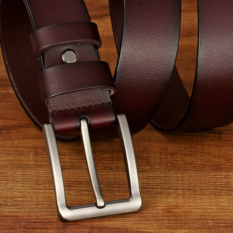 *Product Name*: Men Casual Leather Belt with Pin Buckle Black large size