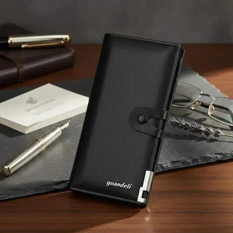*Product Name*: Men's Leather Wallet with 6 Card Holder Pockets - 1 Pc
