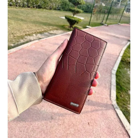 *Product Name*: Men's Leather Wallet Half-Crocodile Multicolor