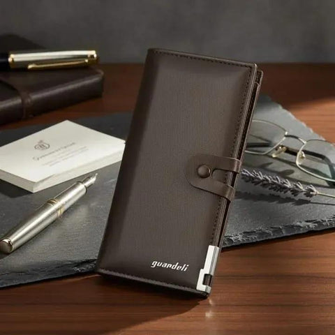 *Product Name*: Men's Leather Wallet with 6 Card Holder Pockets - 1 Pc