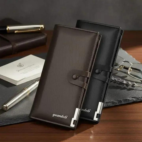 *Product Name*: Men's Leather Wallet with 6 Card Holder Pockets - 1 Pc
