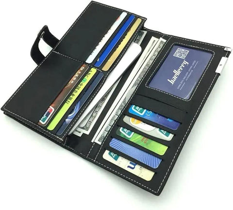 *Product Name*: Men's Leather Wallet with 6 Card Holder Pockets - 1 Pc