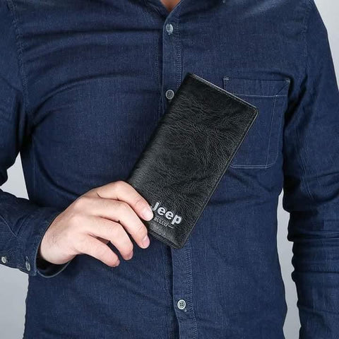 *Product Name*: Men's Leather Wallet with Card Pockets - Slim & Stylish